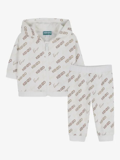Kenzo Kids بدلة رياضية بطبعة شعار الماركة