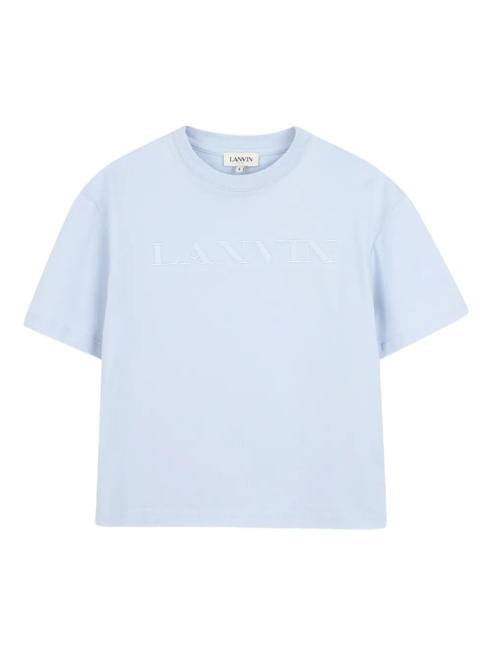 Lanvin Enfant embossed T-shirt - Blu