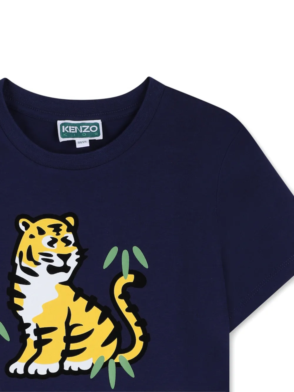  Kenzo Kids Tiger Graphic T-shirt - Blue 
