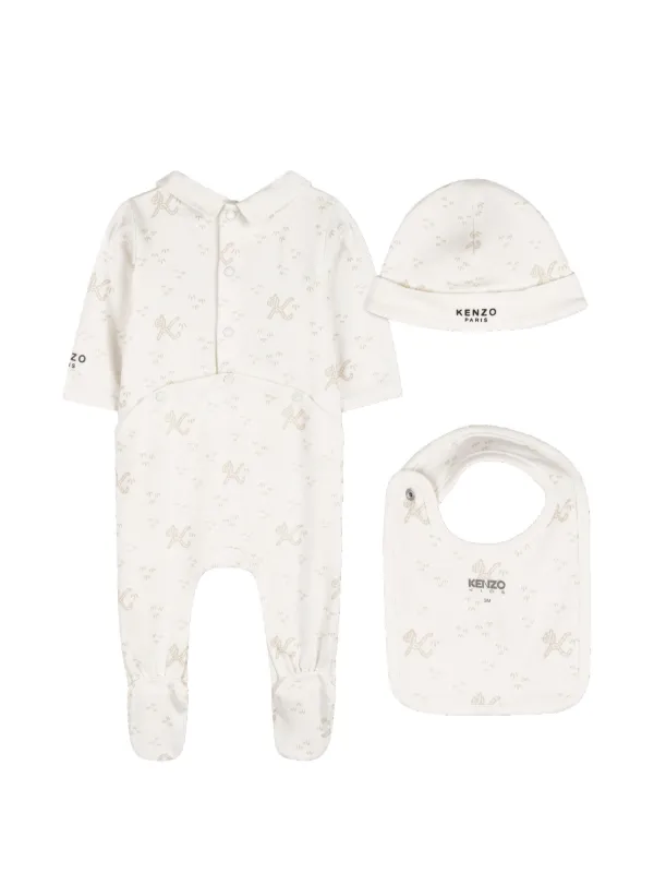 Kenzo Kids ベビーウェア セット | ホワイト | FARFETCH JP