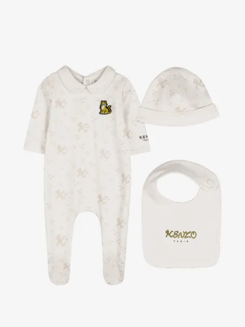 Kenzo Kids logo-print babygrow set