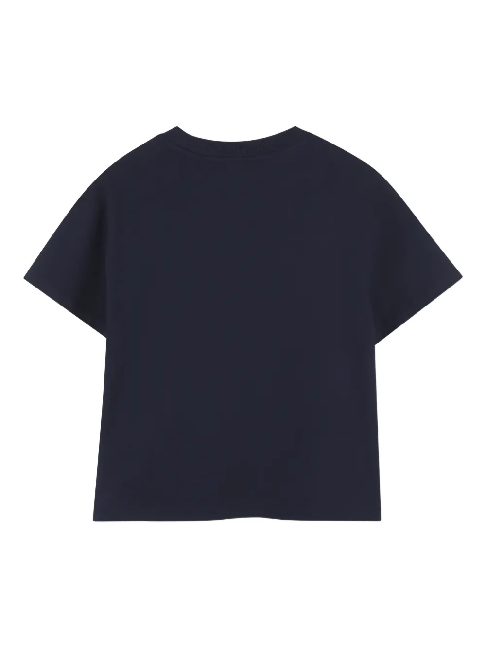 Michael Kors Kids T-shirt met logo van stras Blauw