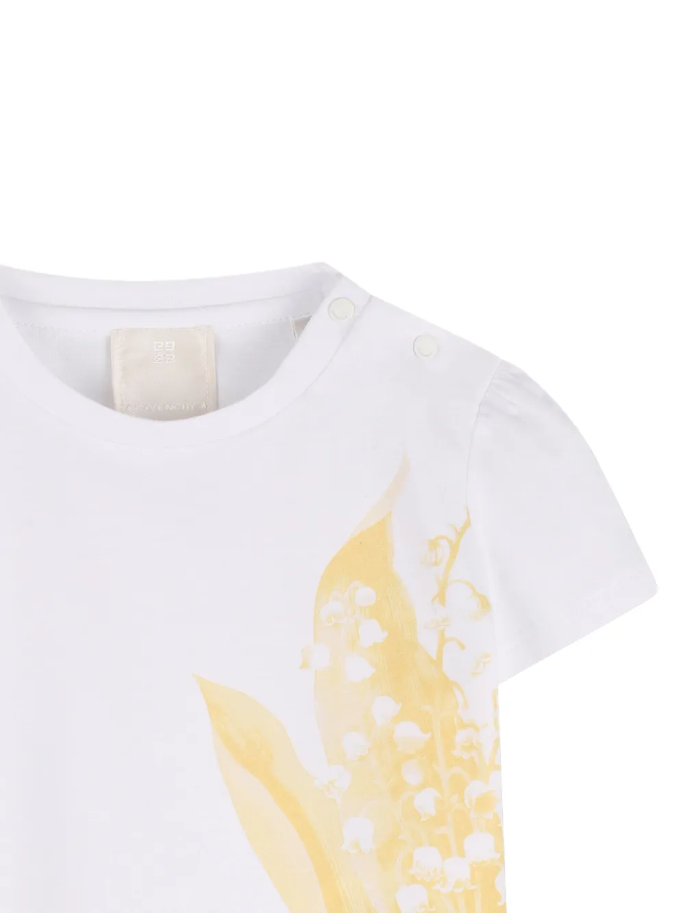 Givenchy Kids Grafisch T-shirt Wit