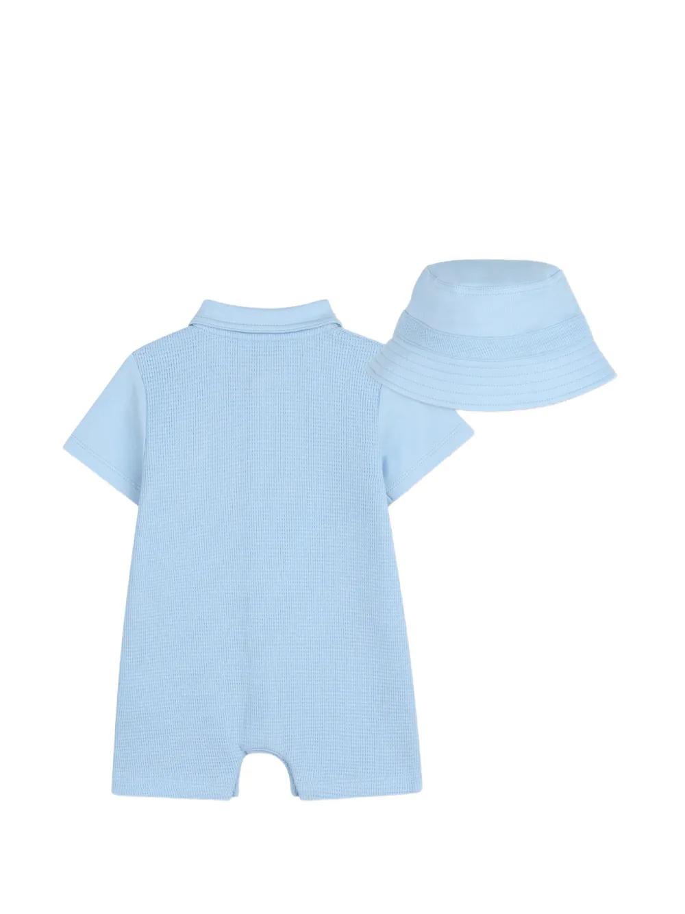 Timberland Kids Romper set met logodetail Blauw