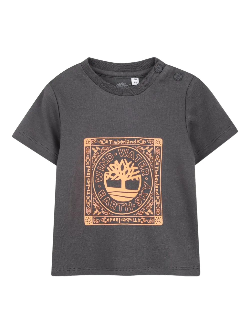 Timberland Kids Shorts met print Wit