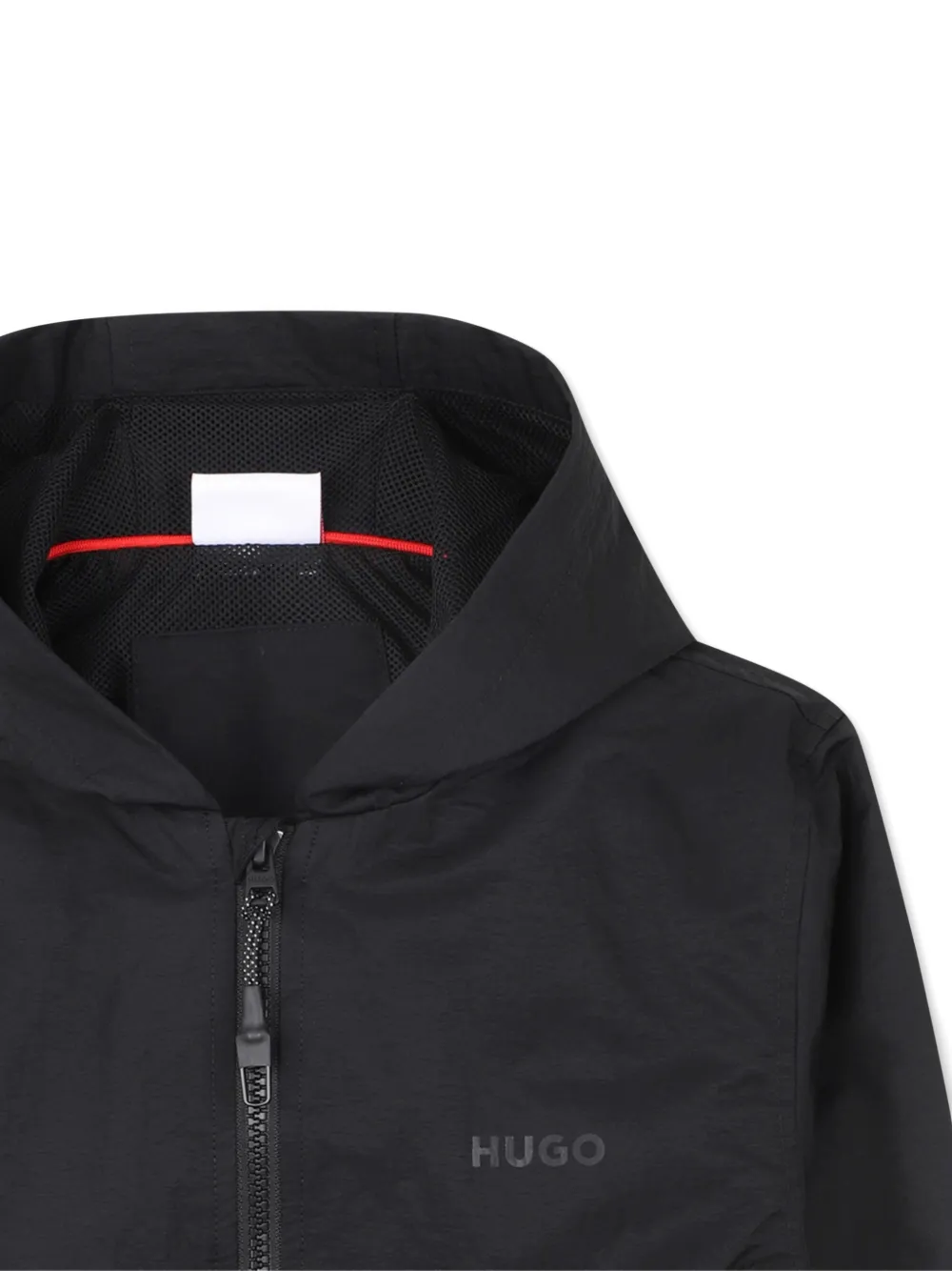 HUGO KIDS Jas met capuchon Zwart