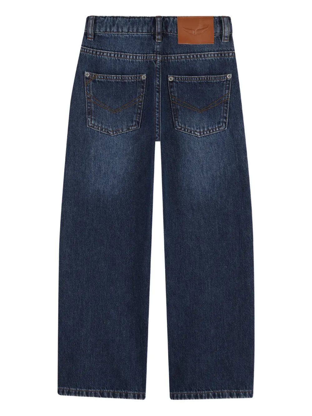  Zadig & Voltaire Kids Button-fastening Jeans - Blue 