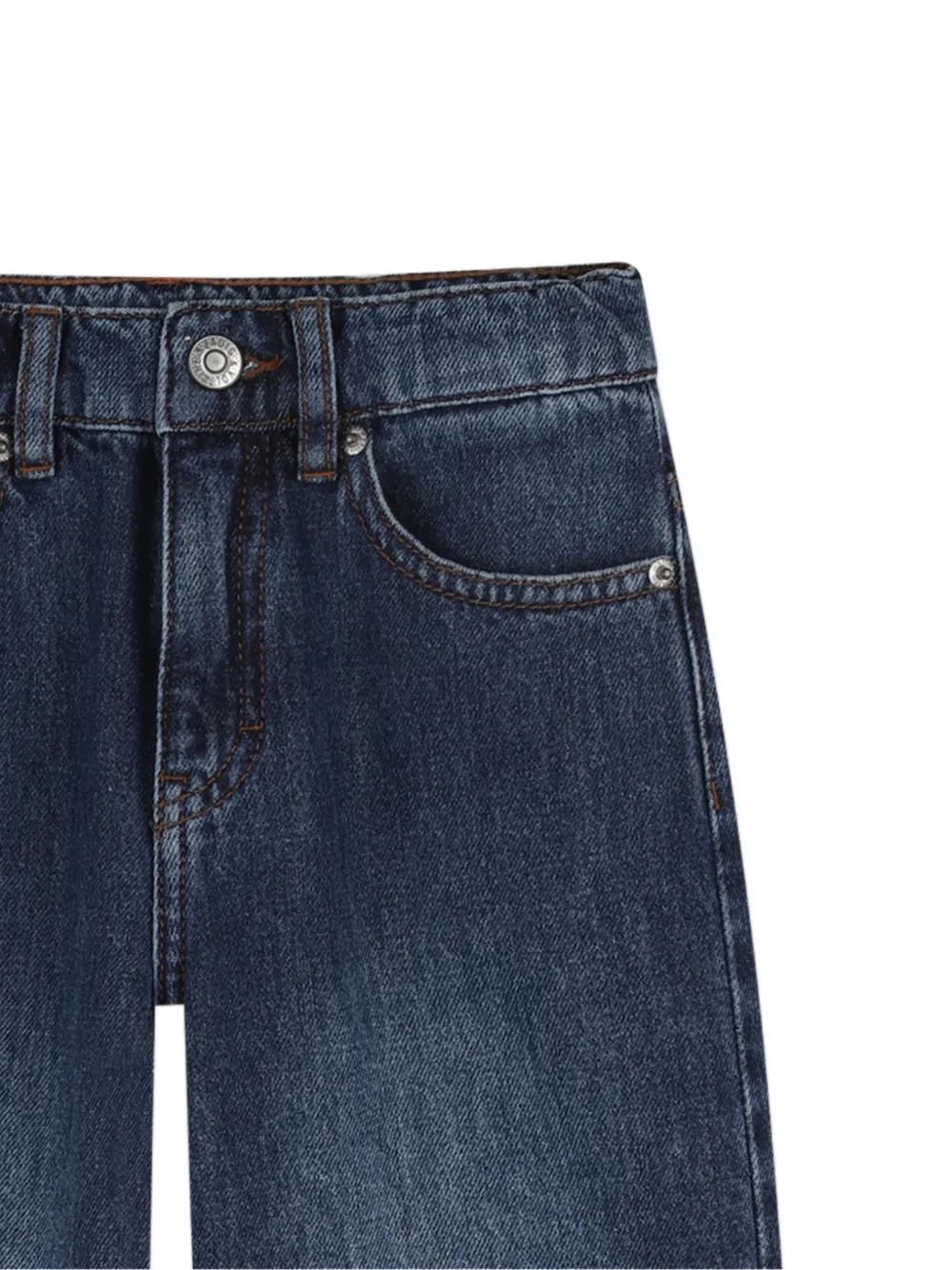  Zadig & Voltaire Kids Button-fastening Jeans - Blue 