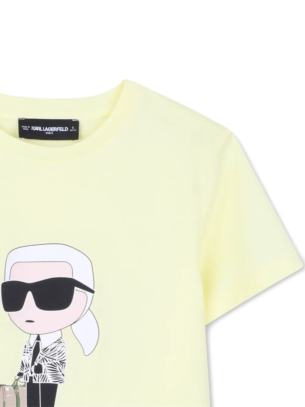  Karl Lagerfeld Kids Graphic T-shirt - Yellow 