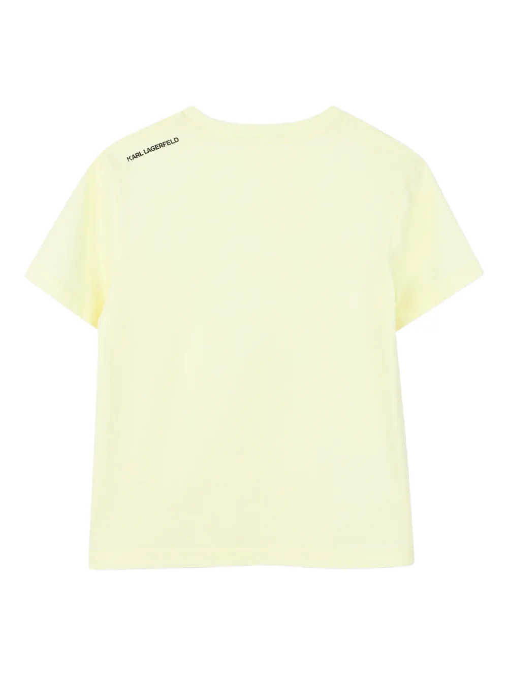  Karl Lagerfeld Kids Graphic T-shirt - Yellow 