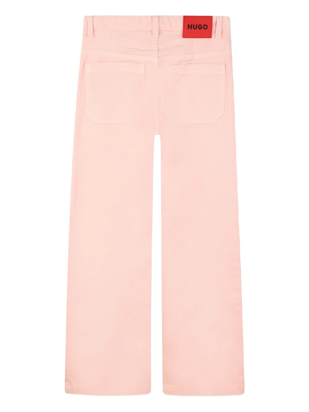 HUGO KIDS Broek met dubbele knoop Roze