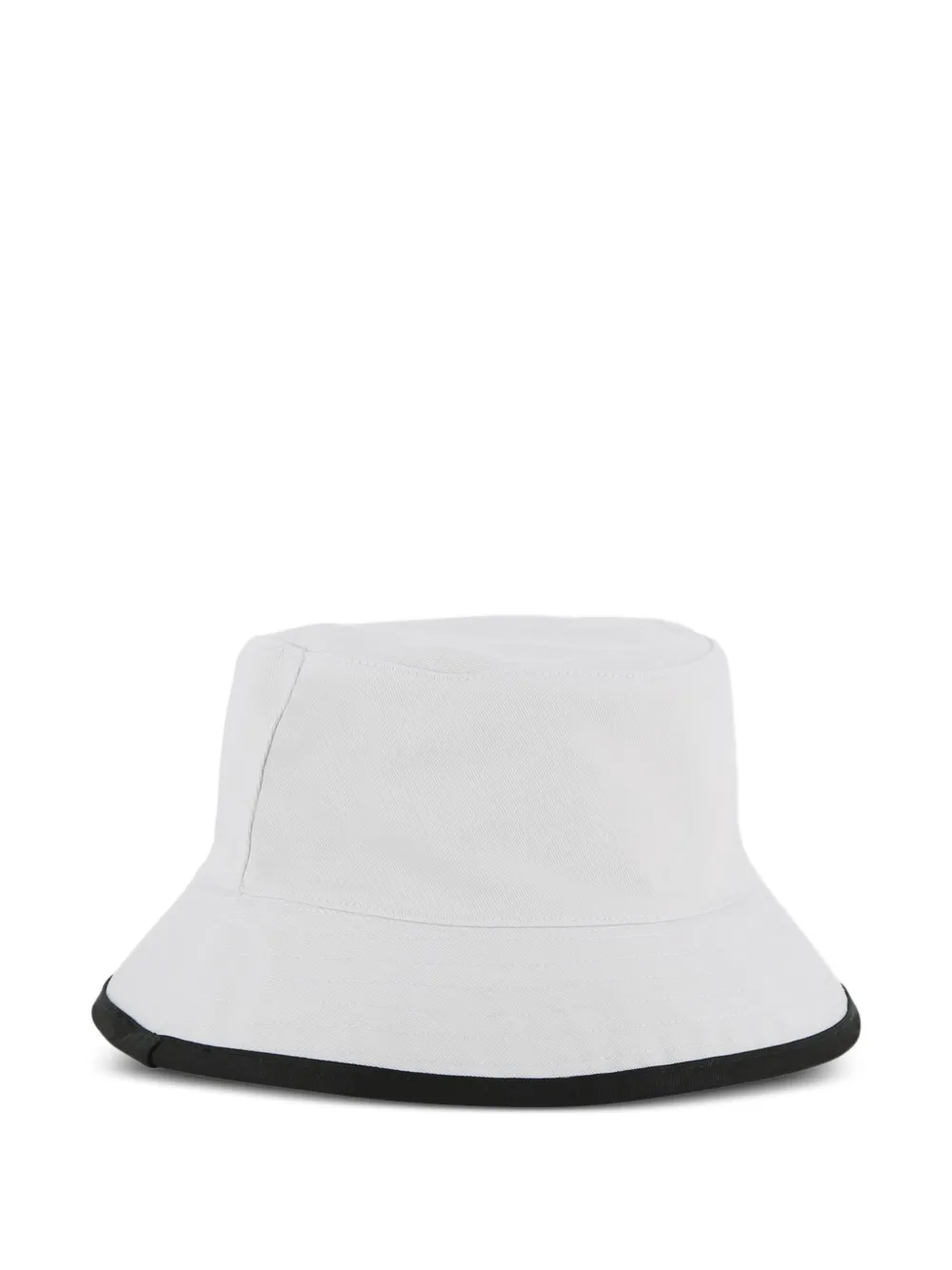 Karl Lagerfeld Kids Vissershoed met zebra logo Wit