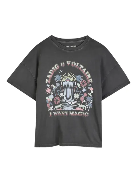 Zadig & Voltaire Kids printed T-shirt