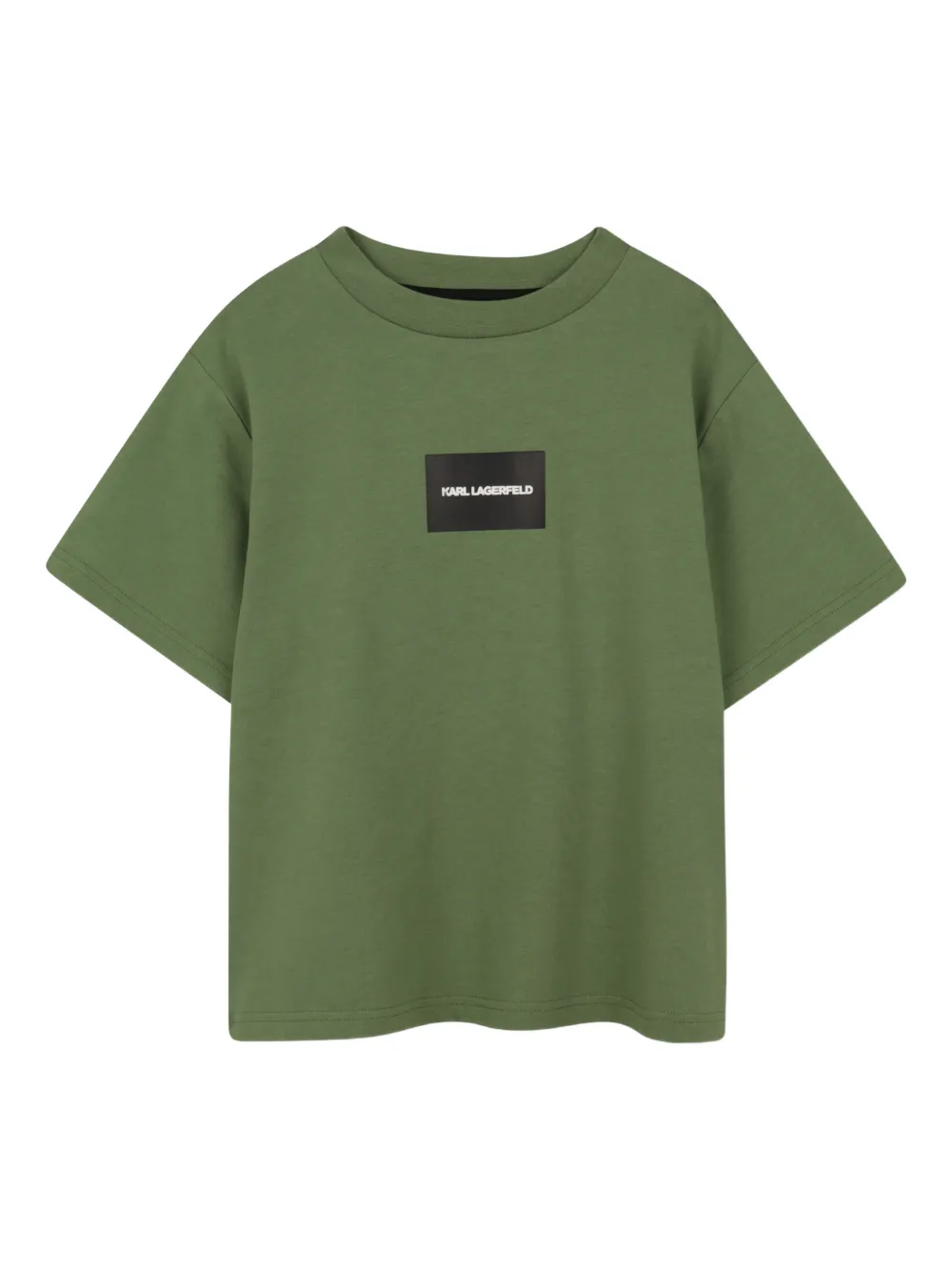 Karl Lagerfeld Kids T-shirt con logo - Verde