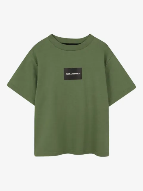 Karl Lagerfeld Kids box-logo T-shirt