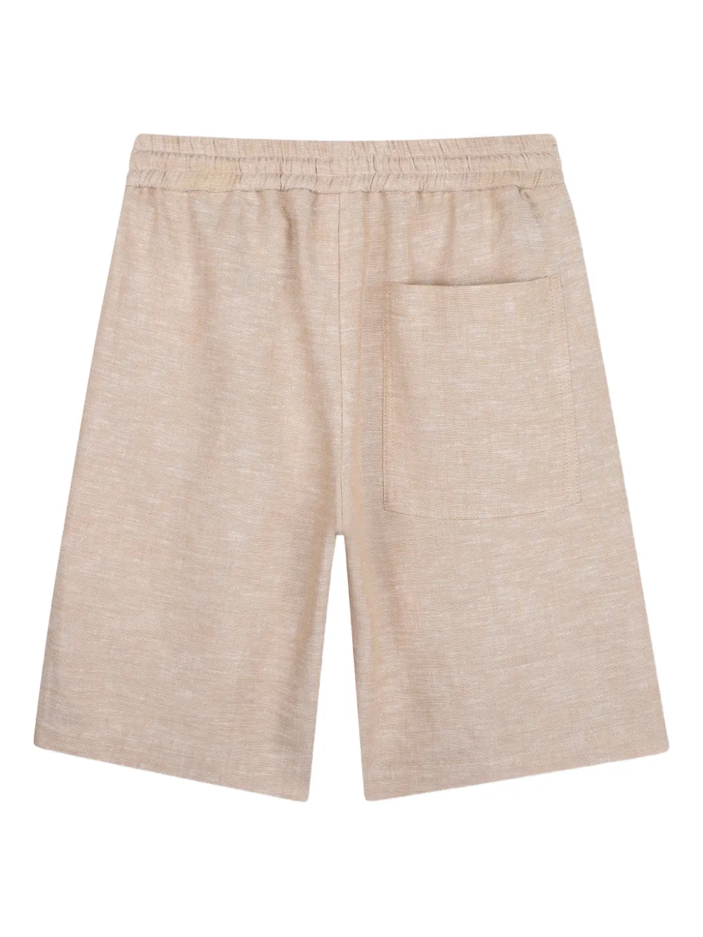  Boss Kidswear Drawstring Pocket Shorts - Neutrals 