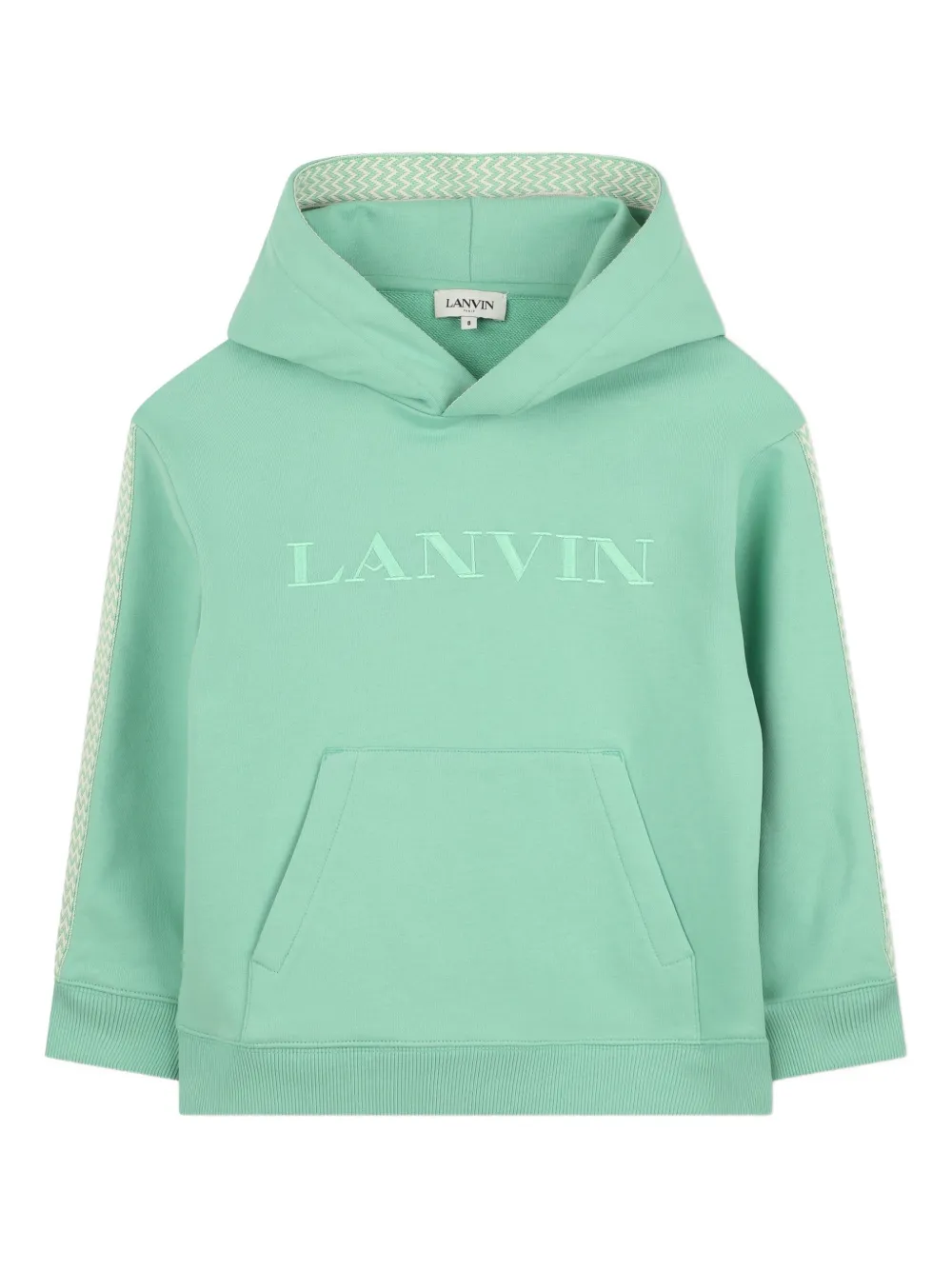 Lanvin Enfant Felpa con cappuccio - Verde