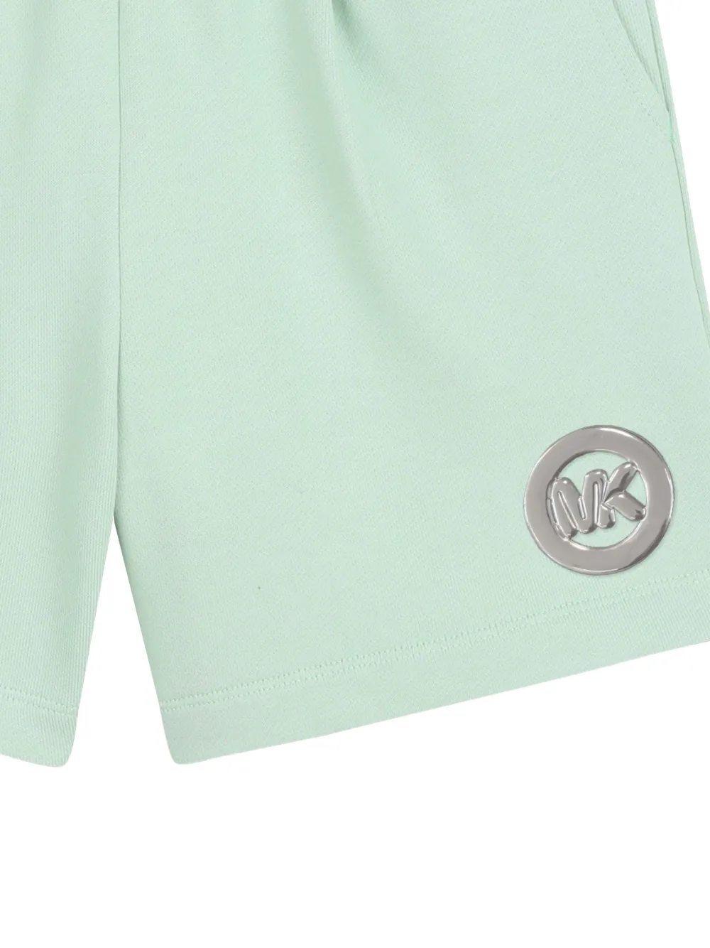 Michael Kors Kids Zwembroek met logo applicatie Groen