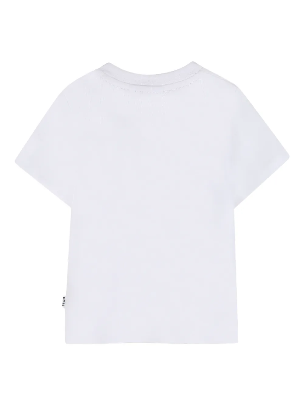 BOSS Kidswear T-shirt met grafische print Wit