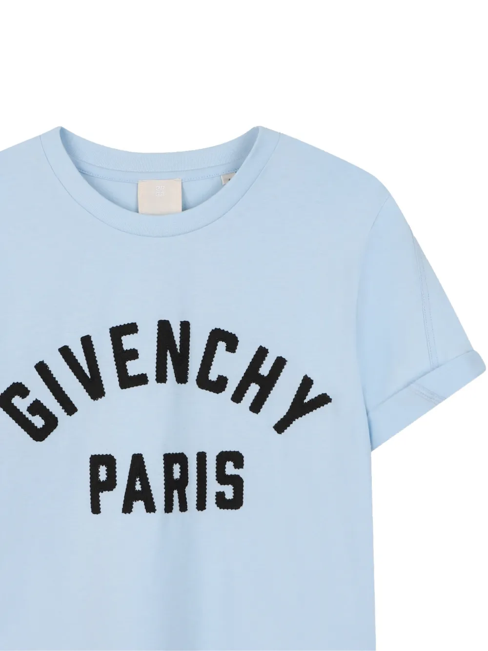 Givenchy Kids T-shirt met logo Blauw