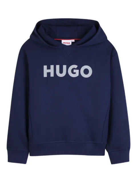 HUGO KIDS hættetrøje med logodetalje