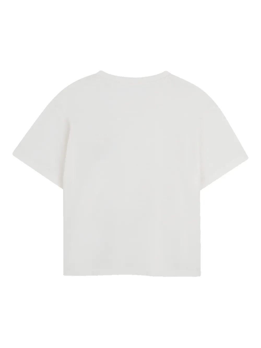 Kenzo Kids T-shirt met bloemendetail Beige