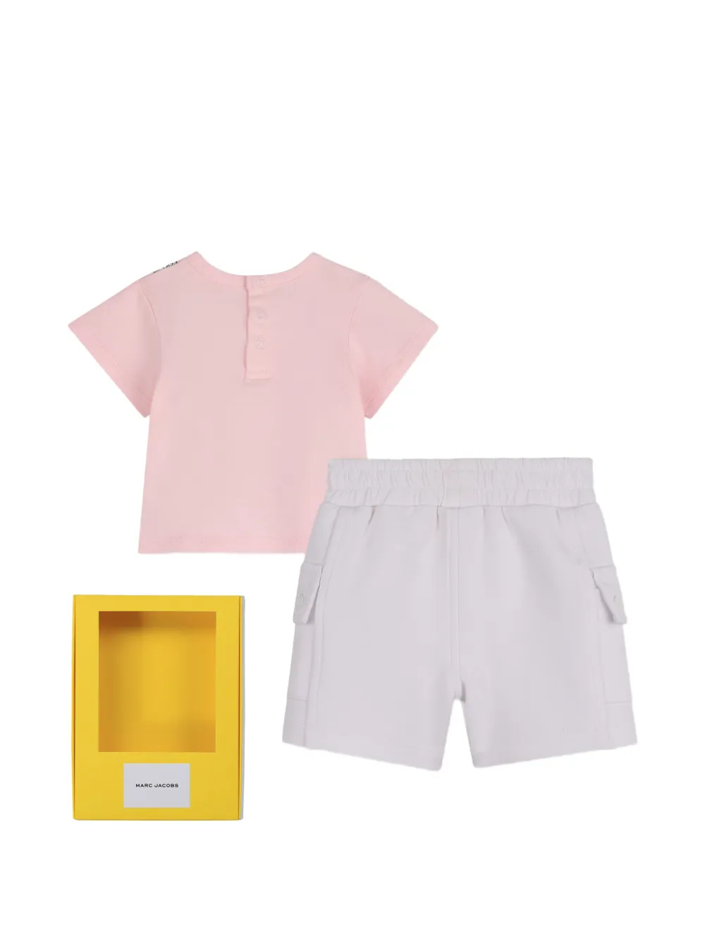 Graphic-Print Shorts Set