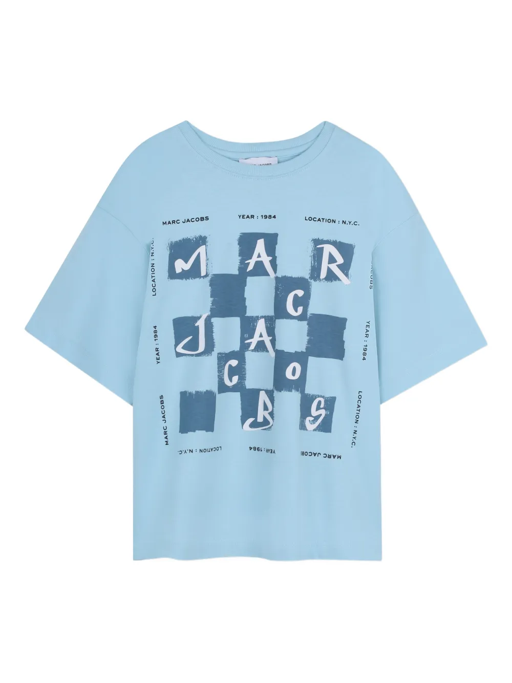 Marc Jacobs Kids T-shirt con stampa - Blu