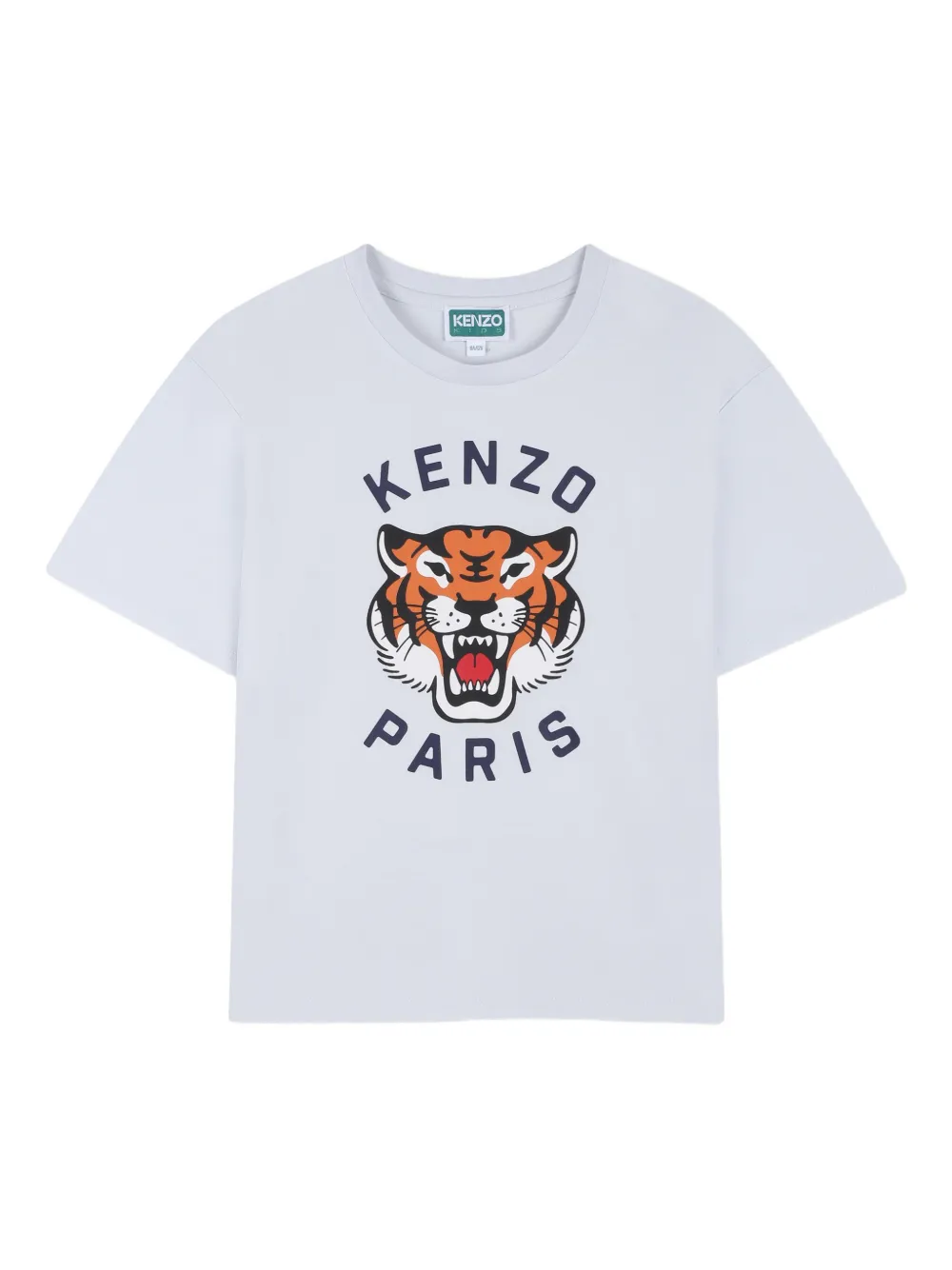 Kenzo Kids Tiger graphic T-shirt - Bianco