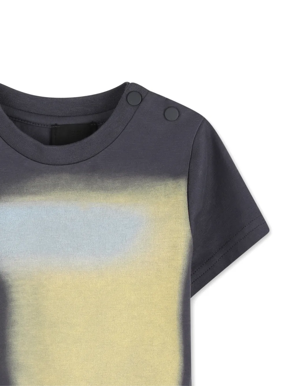  Givenchy Kids Buttoned T-shirt - Grey 