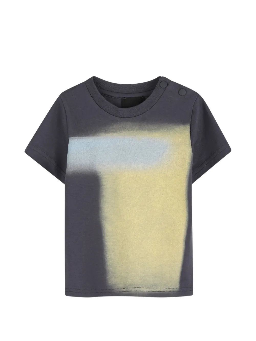 Givenchy Kids T-shirt con bottoni - Grigio