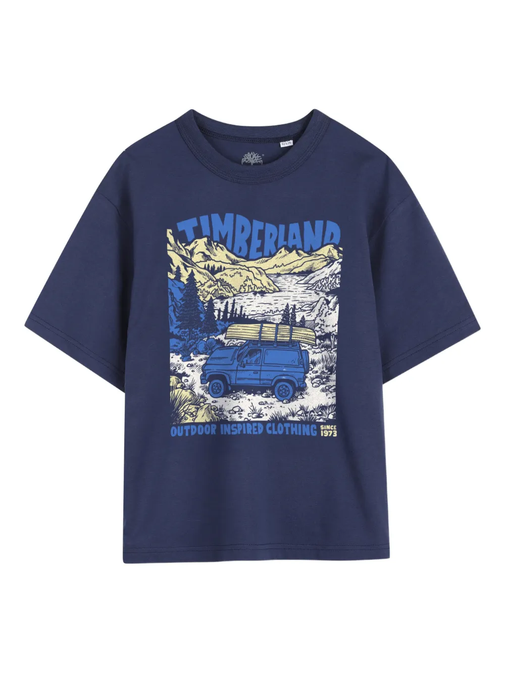 Timberland Kids T-shirt con grafica - Blu