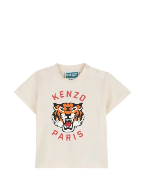 Kenzo Kids logo-print T-shirt