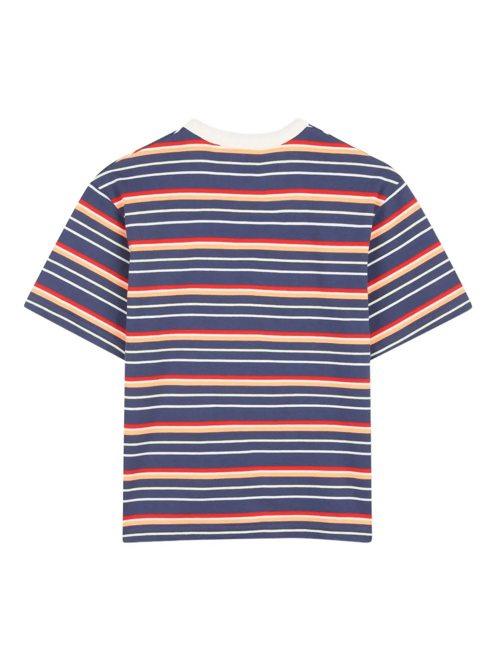 Timberland Kids Gestreept T-shirt Blauw