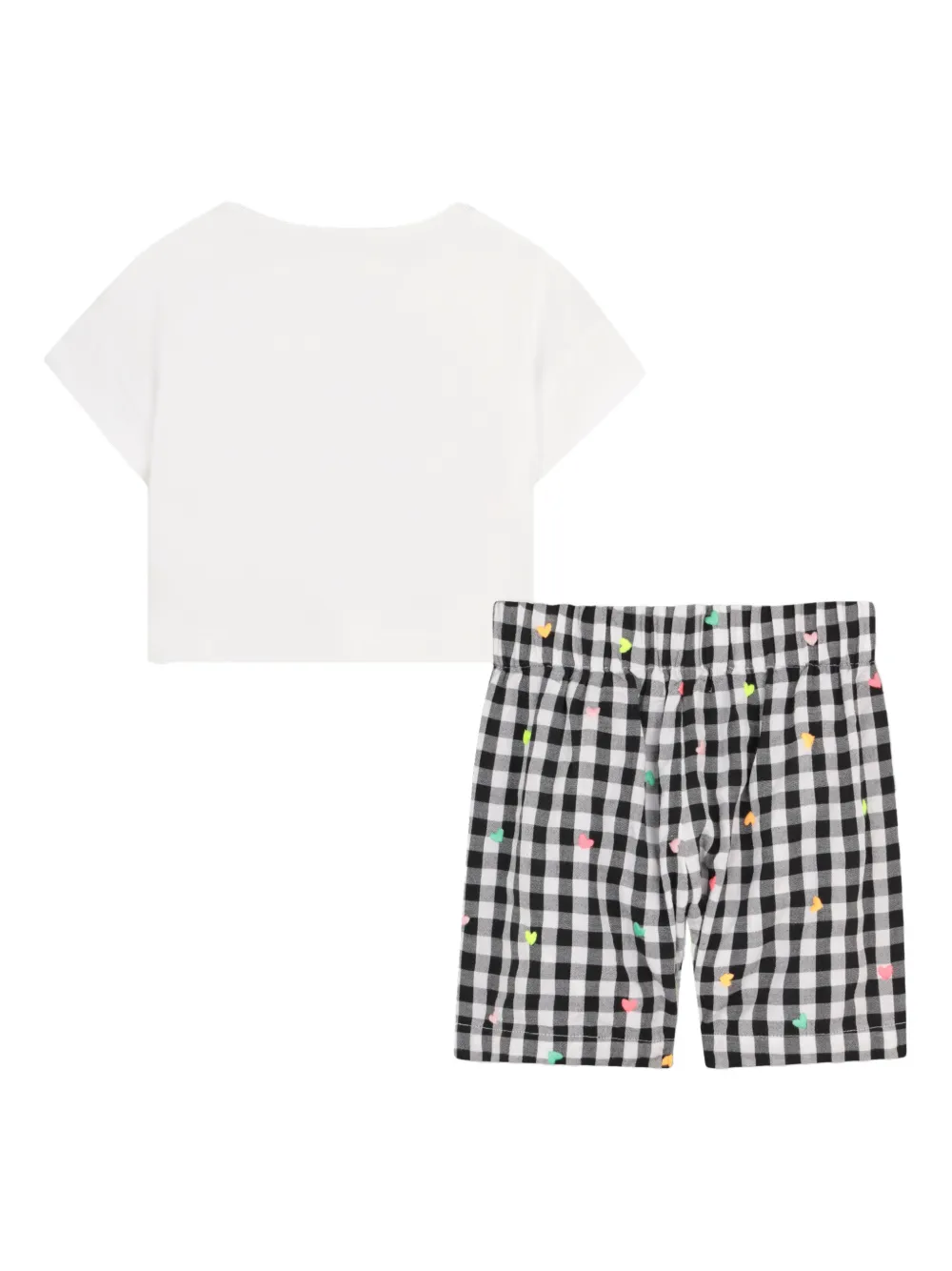 Billieblush Twee shorts met hartprint Wit