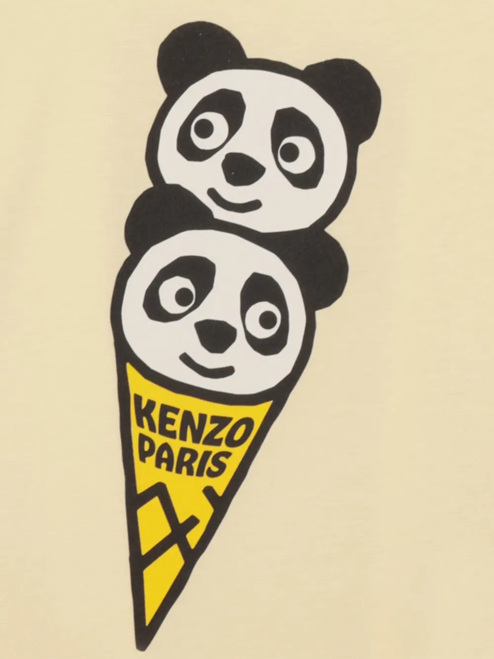 KENZO キッズTシャツ 2枚セット ショッパー付き Kenzo Kids Printed T-shirt | Neutrals | FARFETCH