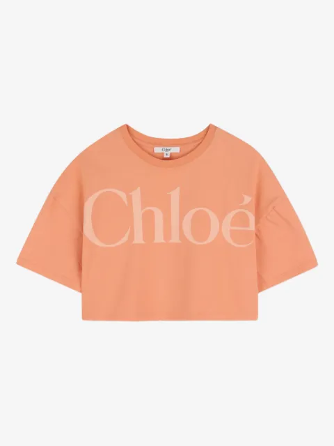 Chloé Kids T-Shirt mit Logo