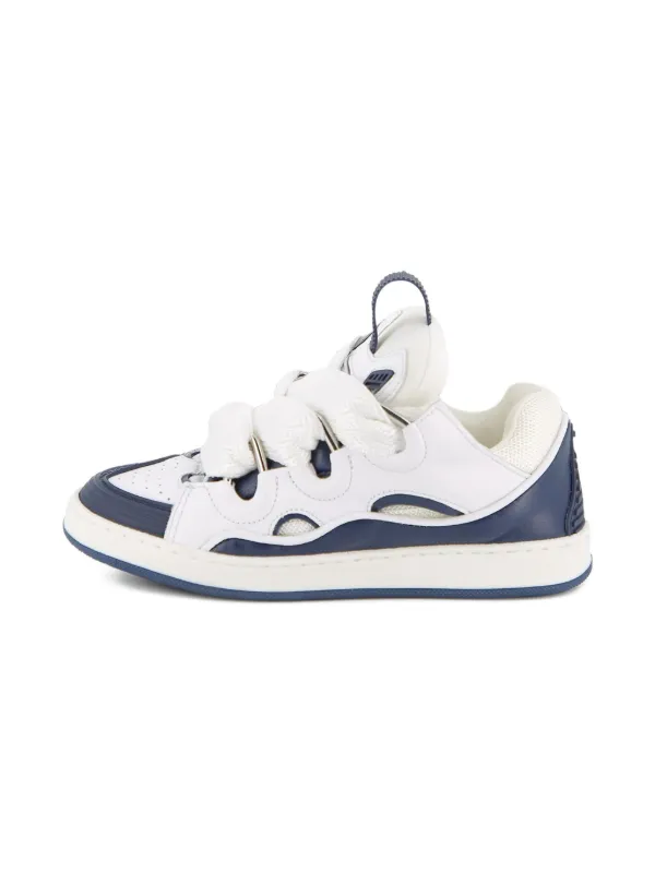 Lanvin Enfant cut-out lace-up Sneakers | White | FARFETCH