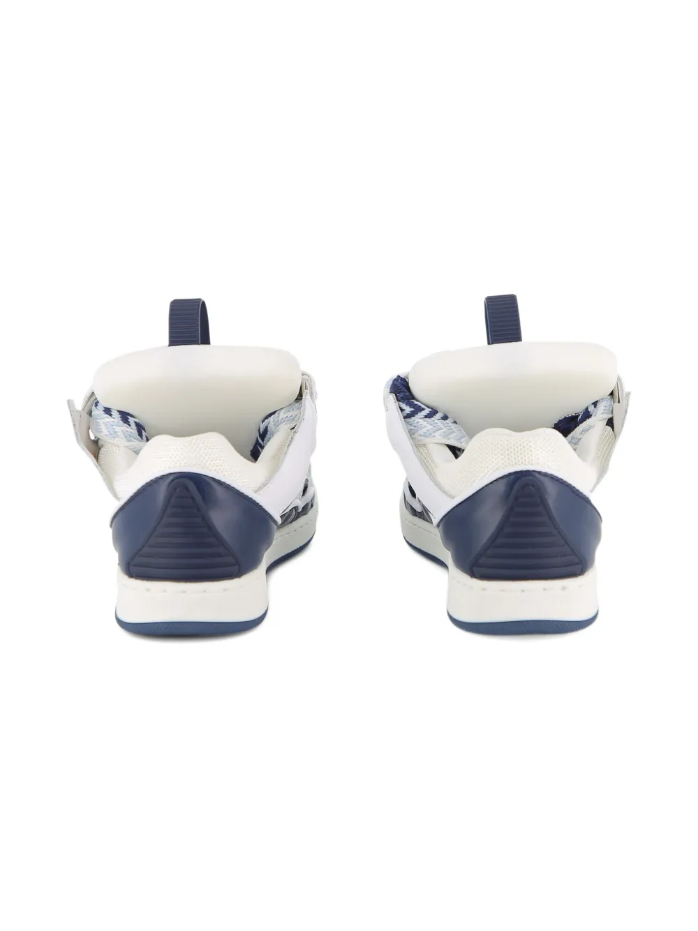 Lanvin Enfant Sneakers met uitgesneden detail Wit