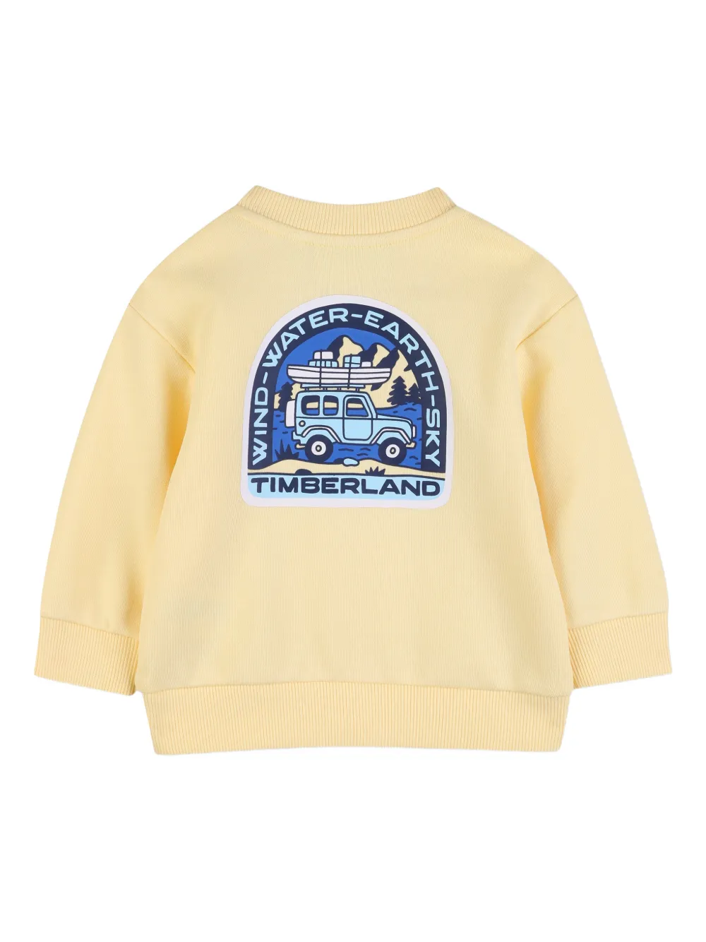  Timberland Kids Graphic-print Sweatshirt - Yellow 