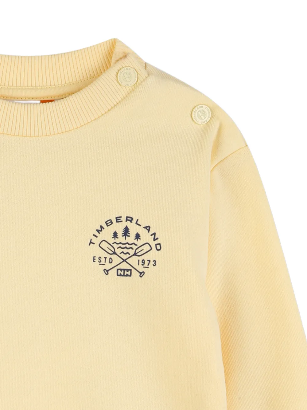  Timberland Kids Graphic-print Sweatshirt - Yellow 