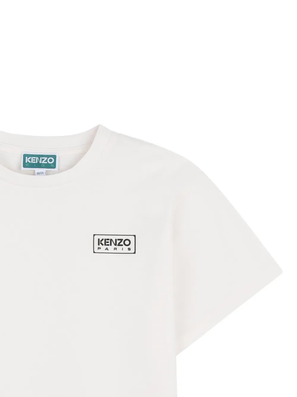 Kenzo Kids T-shirt met logo Beige