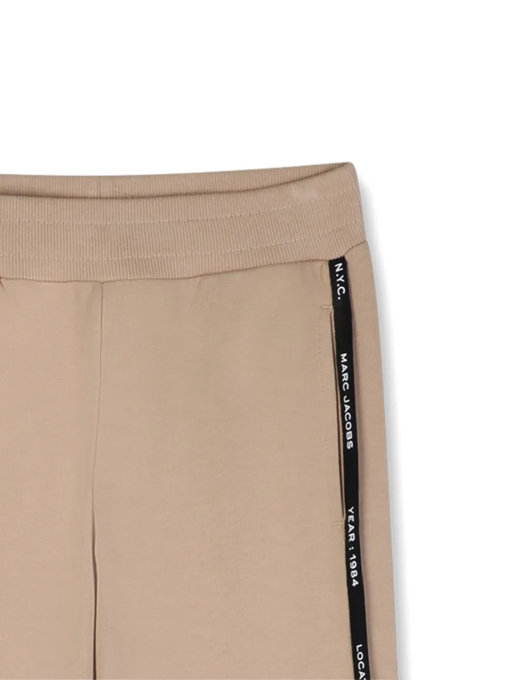 Marc Jacobs Kids Trainingsbroek met logoband Beige