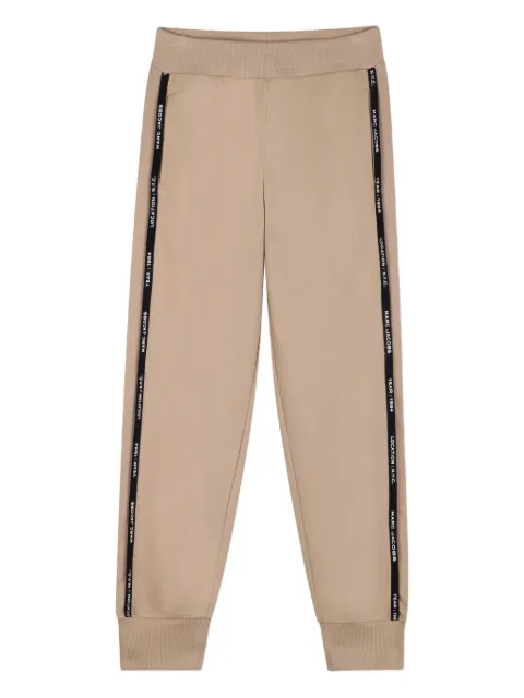 Marc Jacobs Kids pants con franja del logo