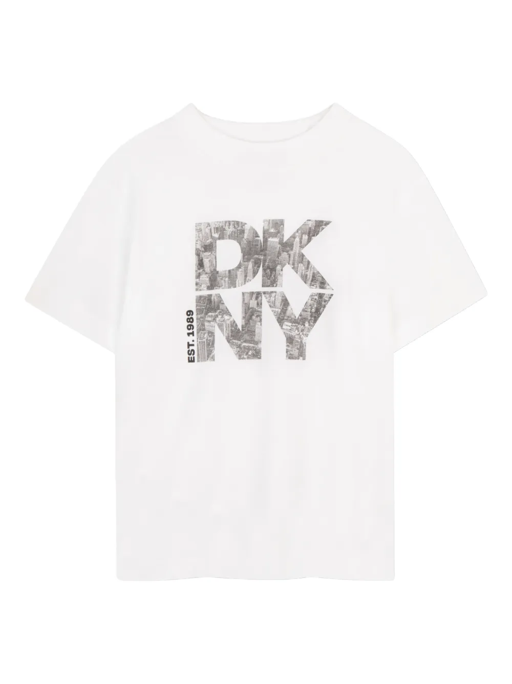 Dkny Kids T-shirt con logo - Bianco