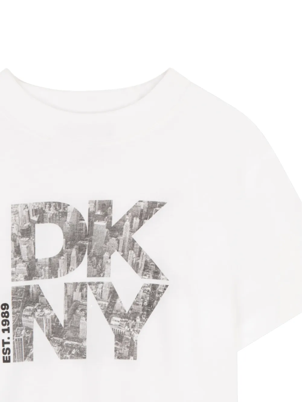 Dkny Kids T-shirt met logoprint Wit