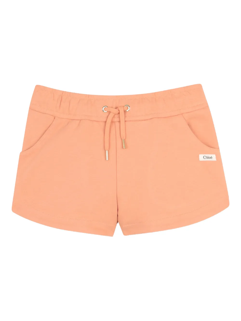 Chloé Kids Shorts con coulisse - Arancione