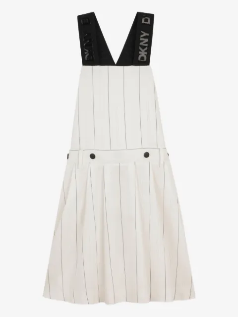 Dkny Kids robe à fines rayures