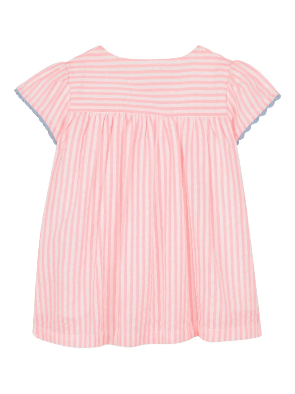 Striped-Pattern Dress