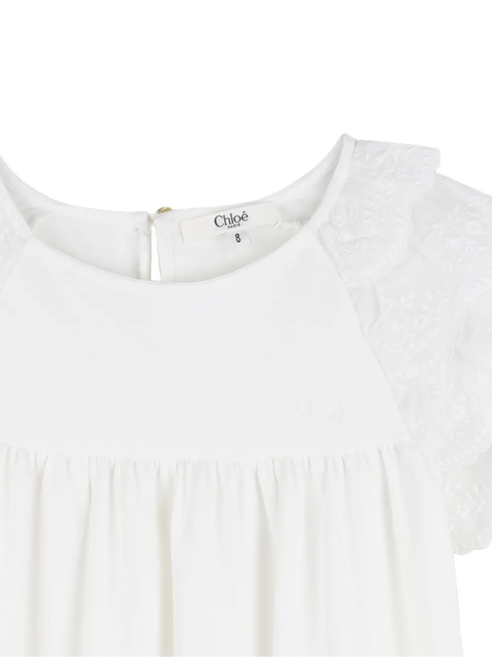 Lace Ruffled Dress